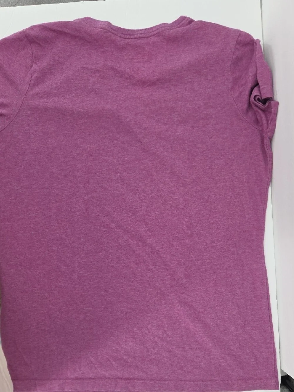 Nike Dri-FIT V-Neck Tee in Heather Purple